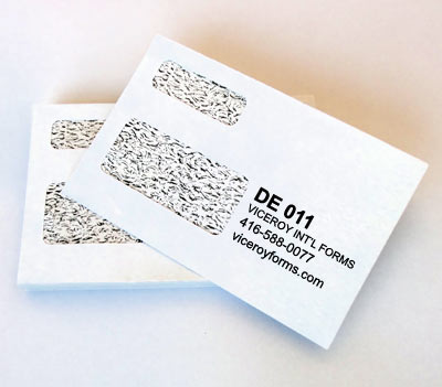 Double window T4 envelope w/gray decco lining