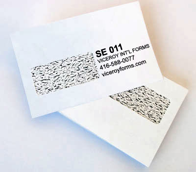 Single window T4 envelope w/gray decco lining